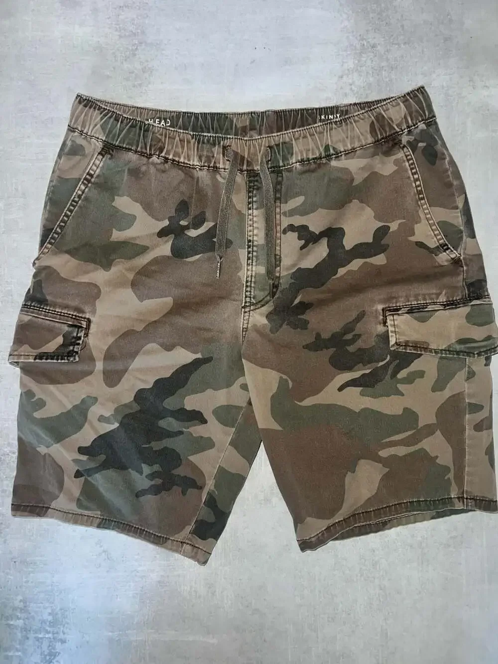 Bullhead PacSun Skinny Cargo Shorts Camo
